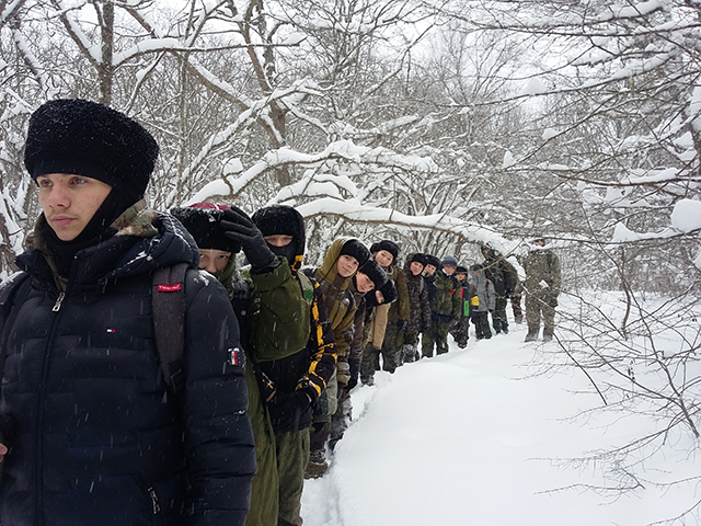 Традиционный Снежный поход кадет «Школы джур»