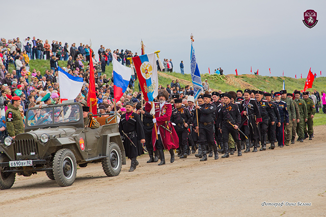  Черноморские казаки приняли участие в параде Победы на Турецком валу!