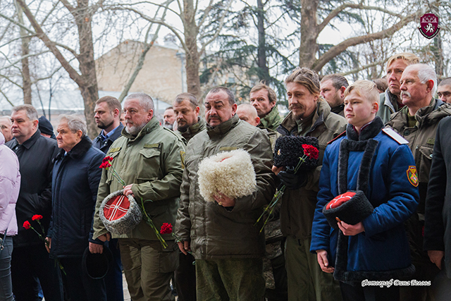 Казаки Крымского ОКО ЧКВ приняли участие в мероприятии, посвящённое 5-летию проходившего митинга в 2014 году 