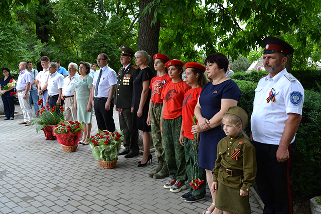 В Первомайском районе отметили День памяти и скорби
