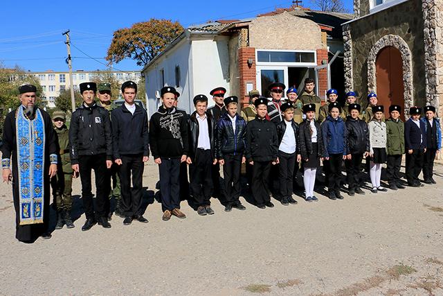 В Черноморском районе кадеты приняли присягу