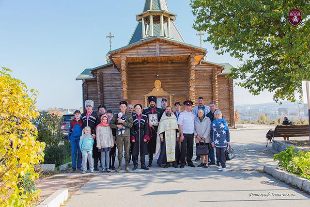 В Симферополе состоялось таинство крещения маленького казака!