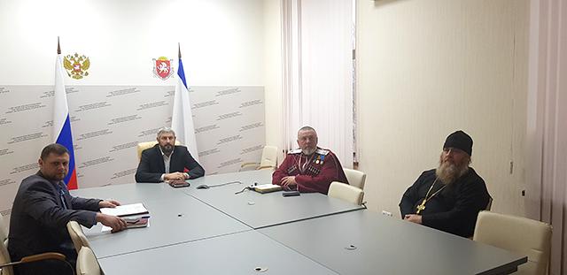 Черноморские казаки приняли участие в видеоконференции заседания  Совета при Президенте Российской Федерации по делам казачества 