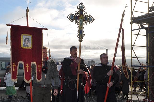 Черноморские казаки на праздновании святого Стефания Сурожского