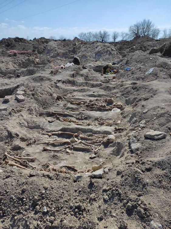Казачий поисковой отряд "Бастион"  принимает участие в раскопках захоронений 