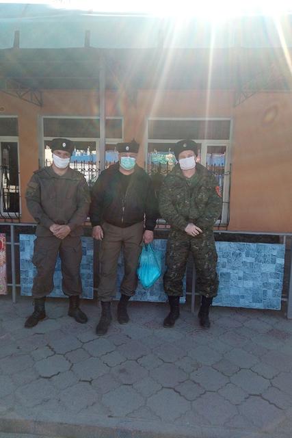 При содействии Главы Администрации города Судак казаки Феодосии получили средства индивидуальной защиты