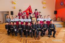 В Симферополе кадеты казачьего класса приняли присягу