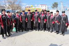 Черноморские казаки в Судаке приняли участие в празднике «Широкая Масленица» 