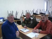 Встреча сакских казаков с инструкторами
