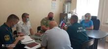 Черноморские казаки приняли участие в рабочем совещании по вопросу создания добровольных пожарных команд