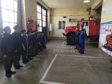 Сотрудники МЧС провели занятия на тему «Пожарная безопасность»