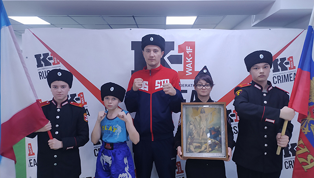 Кадет казачьего класса занял 1 место в турнире Крымской Бойцовской Лиги