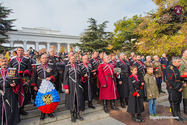 Черноморские казаки приняли участие в мероприятиях, посвященные Дню памяти "Русский исход"