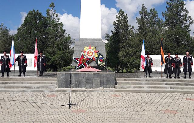 Щелкинские казаки почтили память погибших в годы Великой Отечественной войны