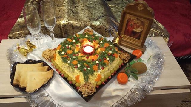 Вячеслав Доценко. Рождественский блинный торт 