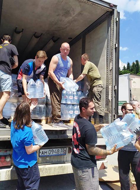 Казаки-черноморцы оказывали помощь в ликвидации стихийного бедствия