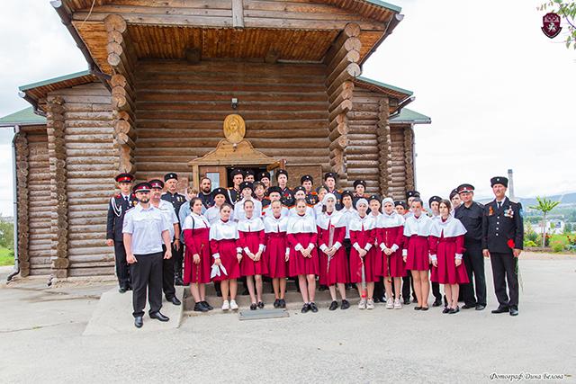 В День реабилитации Крымского казачества черноморские казаки приняли участие в молебне  