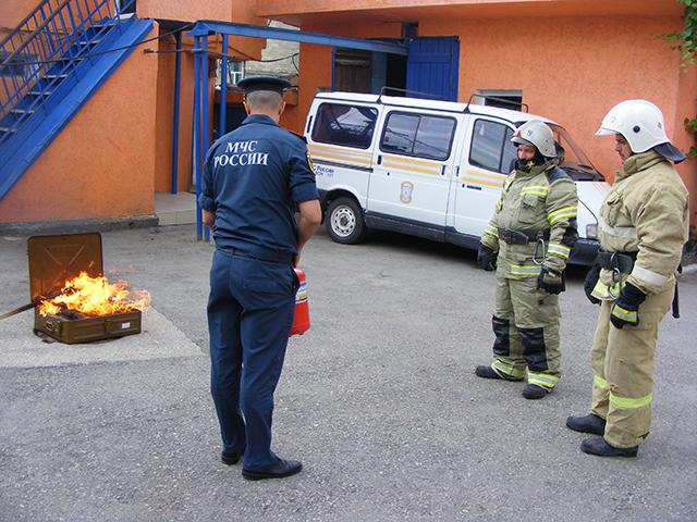 Из числа казаков-черноморцев в Феодосии создана Добровольная пожарная дружина
