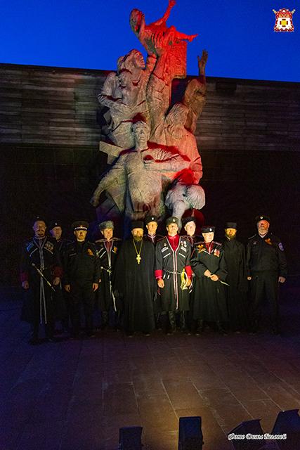 Черноморские казаки зажгли свечи в память жертв концлагеря «Красный»