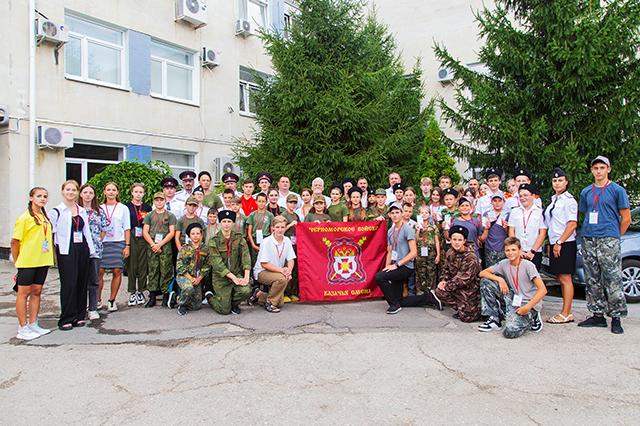 Первый слет казачьей молодежи Крыма