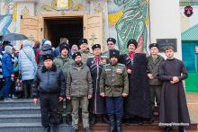 Казаки Крымского ОКО принимали участие в духовных торжествах в Свято-Троицком женском монастыре