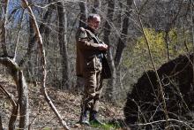 Казаки ХКО "Хутор Лесной" на страже крымских лесов  