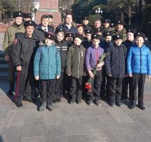   Казаки СКО "Станица Донская" совместно с кадетами приняли участие в памятных мероприятиях, посвященных выводу войск из Афганистана 