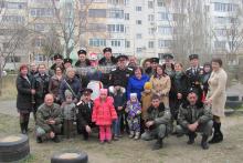 Щёлкинские казаки поздравили казачек с 8 марта