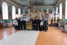 Казаки и кадеты СКО "Станица Золотополенская" отметили Крещение Господня!