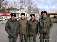Джанкойские казаки совместно с полицией обеспечивали правопорядок на празднике "Масленичная круговерть"
