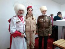 Ялтинские казаки на пресс-конференции памяти Великого Сибирского Ледяного похода