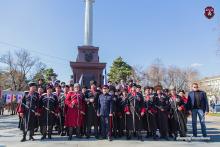 Черноморские казаки отметили шестую годовщину Общекрымского референдума