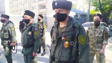 В Симферополе черноморские казаки активно участвовали в совместном патрулировании