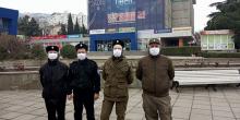 Казаки СКО "Станица Донская" участвуют в контроле за соблюдением режима повышенной готовности