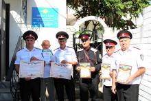 Черноморские казаки участвовали в патрулировании города в период фестиваля "Таврида-АРТ"