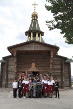 Черноморские казаки дружной семьей отмечают праздник Покрова Пресвятой Богородицы