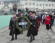 Черноморские казаки почтили память жертв трагедии «Русского Исхода»