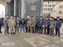Черноморские казаки почтили погибших в столкновениях 26 февраля 2014 года