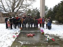 Золотополенские  казаки и кадеты почтили память Героев 