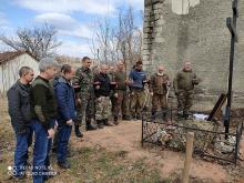 Черноморские казаки установили поклонный крест на месте гибели Руслана Казакова 