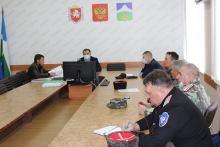 В заседании межведомственной комиссии по профилактике правонарушений приняли участие белогорские казаки  