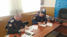 Джанкойские казаки с представителями МЧС подписали соглашение о взаимодействии  