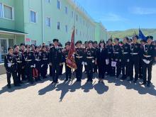Кадеты казачьих классов ЧКВ приняли участие в параде кадетов Крыма