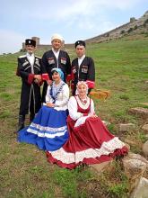 Вокальный ансамбль «Казачий Цвет» принял участие в  фестивале национальных свадебных обрядов