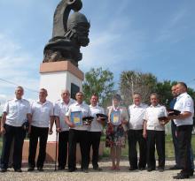 Черноморские казаки приняли участие в церемонии  освящения храма великого князя Александра Невского