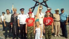Черноморские казаки приняли участие в открытии мемориала погибшим морякам-подводникам