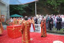 Черноморские казаки приняли участие в Престольном празднике