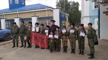 Команда «Джанкойские казачата» заняла почетное третье место в патриотических сборах 
