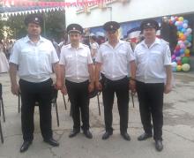 На День знаний казаки «Хутор Чистенькое» участвовали в охране общественного порядка