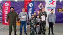 Казачата КВПК «Атаман» приняли участие в спортивно-патриотической Спартакиаде 